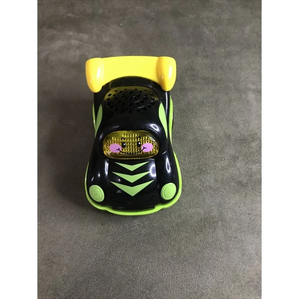 VTech Go‎ Go Smart Wheels Race Car Riley Talking Light & Sound Works Black Green